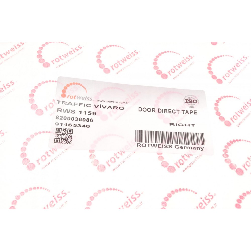 Молдинг дверей (передніх/R) Renault Trafic 01-