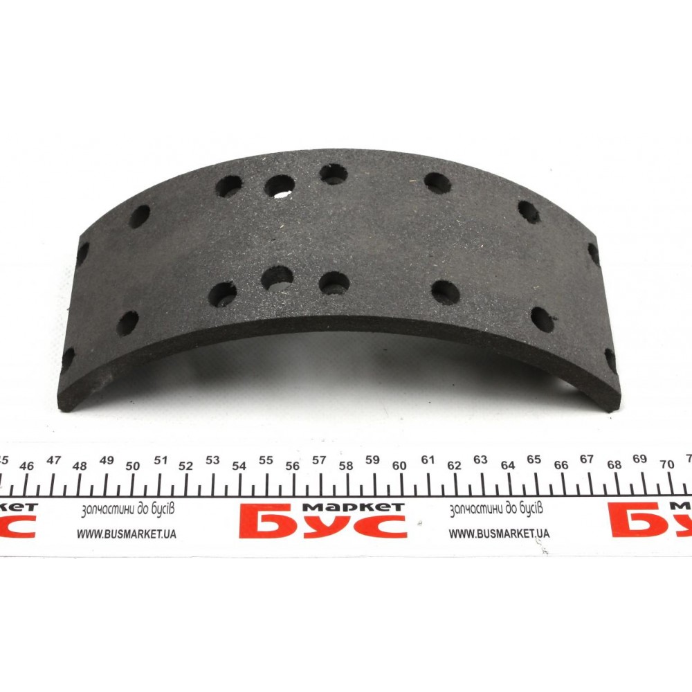 Накладки колодок гальмівних MB 407-507 (274x79mm)