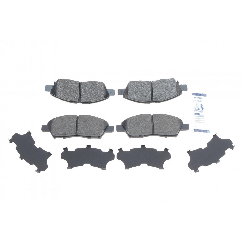 182073 ICER Комплект гальмівних колодок дисковий гальм