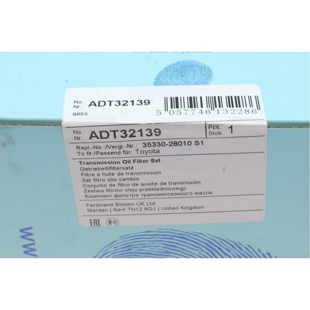 Фільтр АКПП Toyota Previa /Rav IV III 2.0/2.4 00-13 (к-кт з прокладкою)