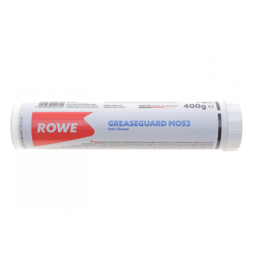 Змазка для підшипників HIGHTEC GREASEGUARD MOS2 (400g) (KPF 2 K -30) -30 °C до +130 °C (колір - чорний)