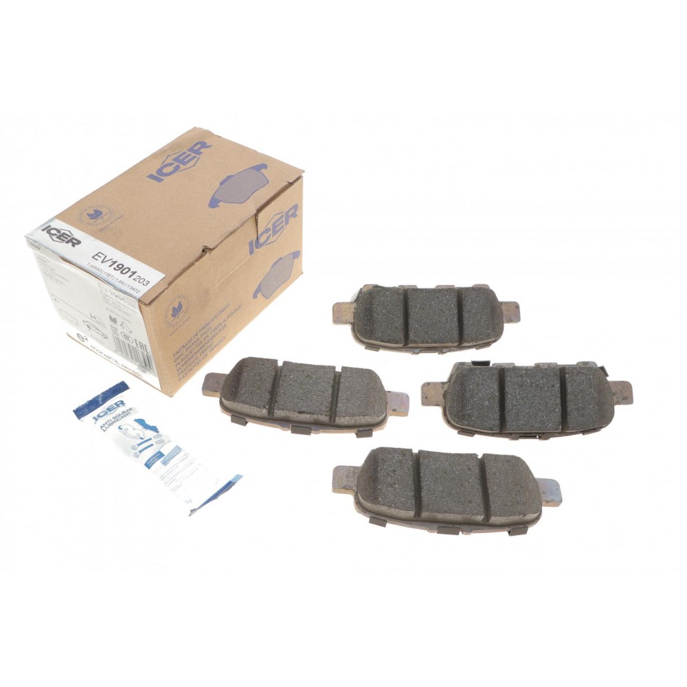 Колодки гальмівні (задні) Nissan Leaf 10-/NV200 e-NV 14-