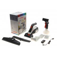 06008B7000 Bosch Bosch Пылесос для мытья окон GlassVAC, аккумуляторный, 3.6 В*2 Ач, контейнер 0.1Л, 0.7кг, +насадки и пульв.
