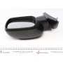 Дзеркало заднього виду Renault Kangoo 08- (R) (електро/підігрів)