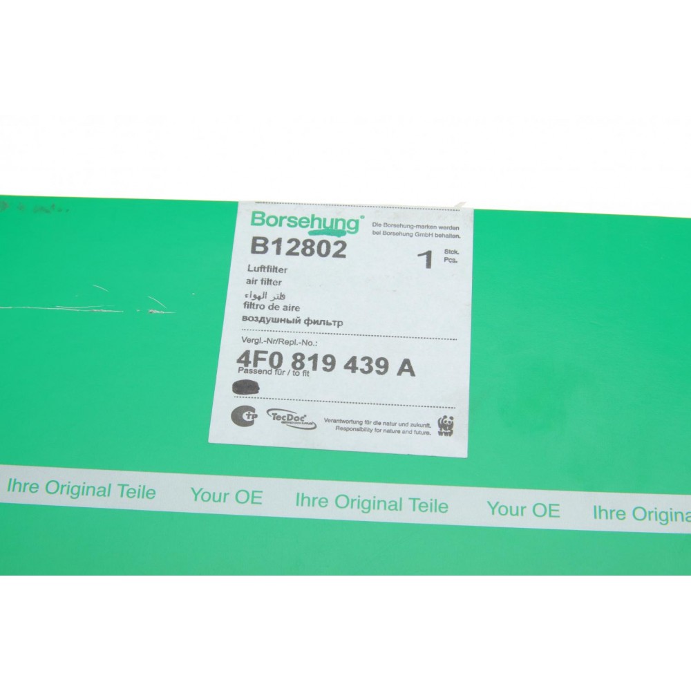 Фільтр салону Audi A6 04-11 (вугільний) (к-кт 2шт.)