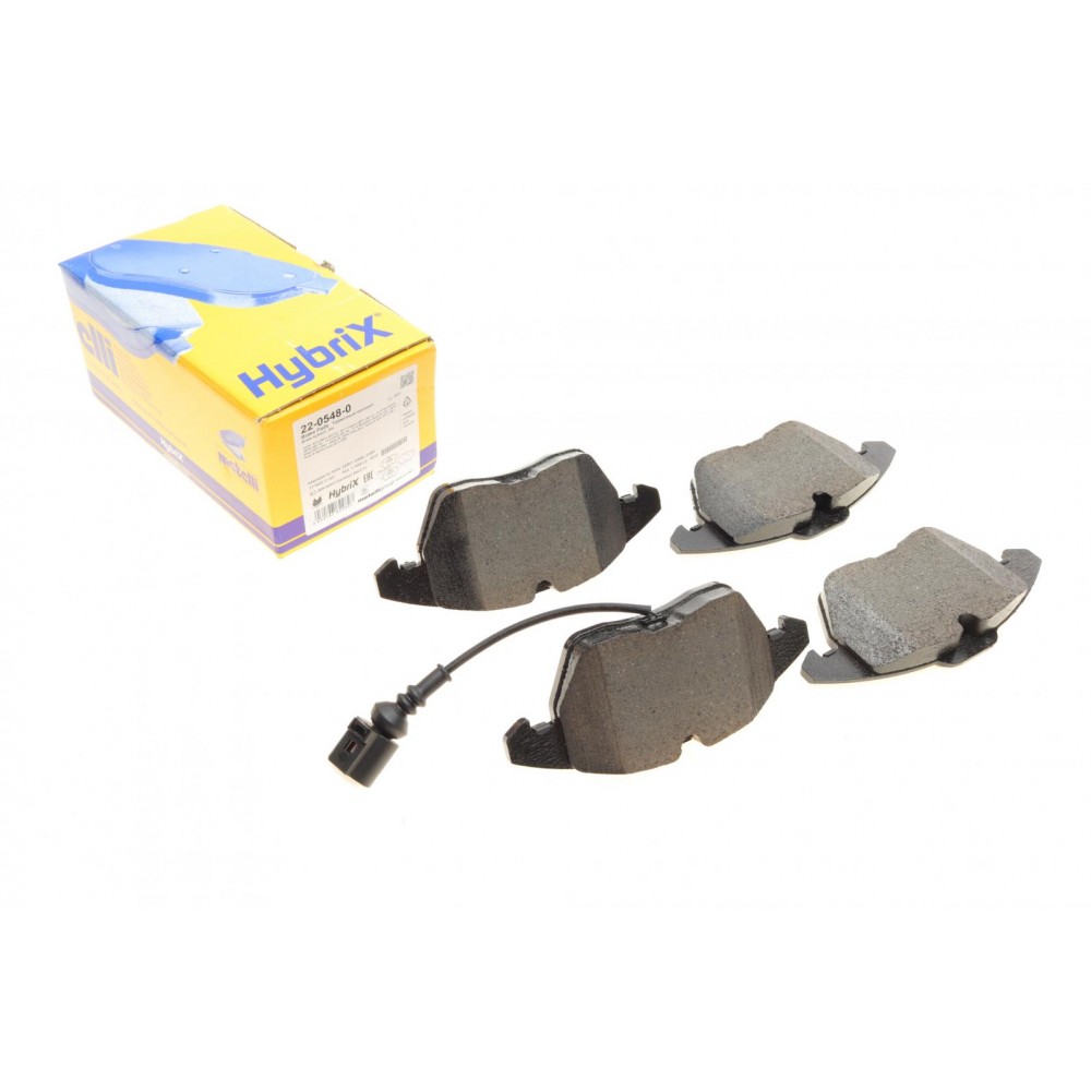 22-0548-0 METELLI Комплект гальмівних колодок дисковий гальм