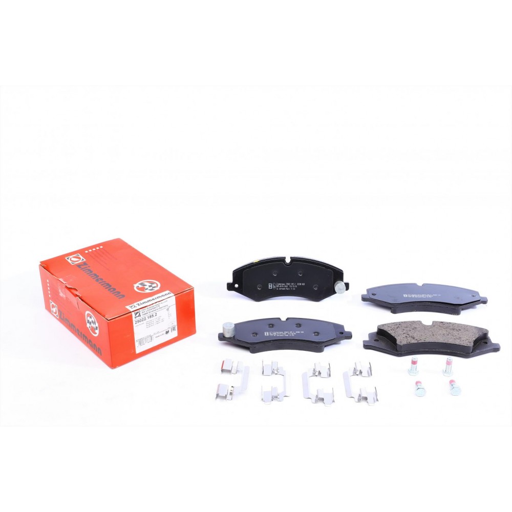 25022.185.2 ZIMMERMANN Комплект гальмівних колодок дисковий гальм