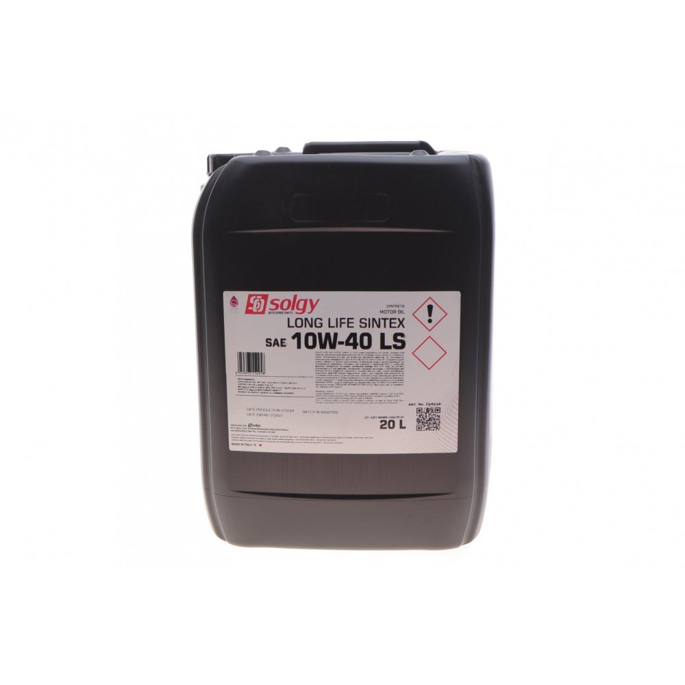Олива 10W40 LONG LIFE SINTEX LS (20L) (MB 228.51/MB 228.31/ACEA E4/E6/E7/E9)