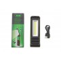 Ліхтар інспекційний з акумулятором (2x3W LED/5W COB/160-400Lm)