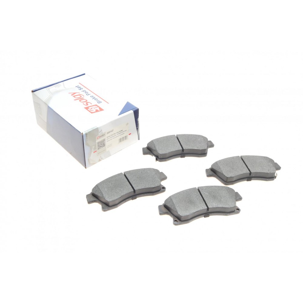 Колодки гальмівні (передні) Chevrolet Aveo 11-/Opel Astra J 09-