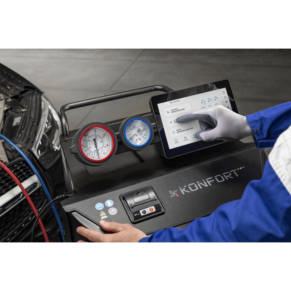 Пристрій автоматичного обслуговування кондиціонерів KONFORT 780 TOUCH BI-GAS R134a і R1234yf