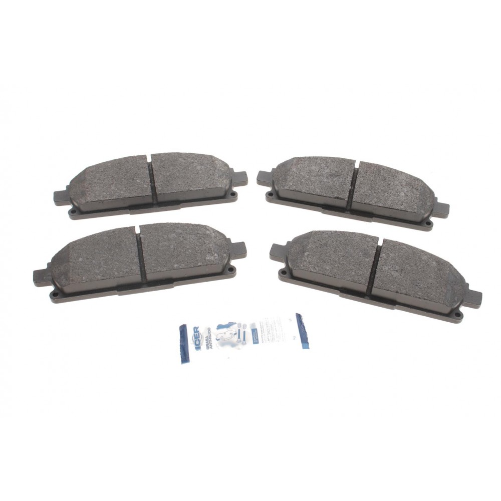 181521-396 ICER Комплект гальмівних колодок дисковий гальм