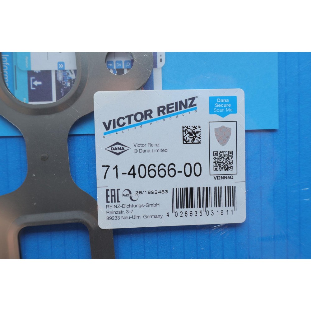 Прокладка колектора випускного Chevrolet Captiva/Opel Antara 2.2D 10- (1-4 циліндр)