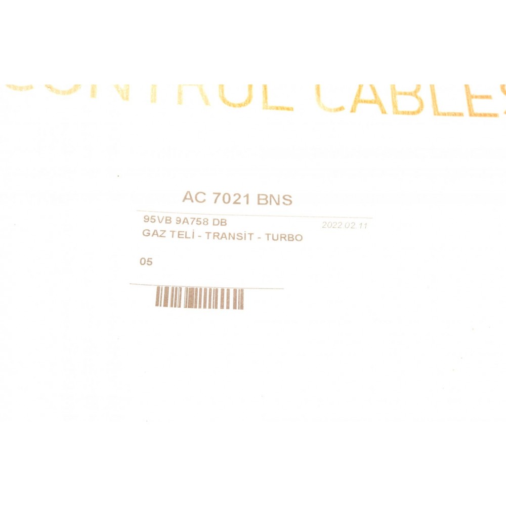 Трос газу Ford Transit 2.5D/TD 86-00