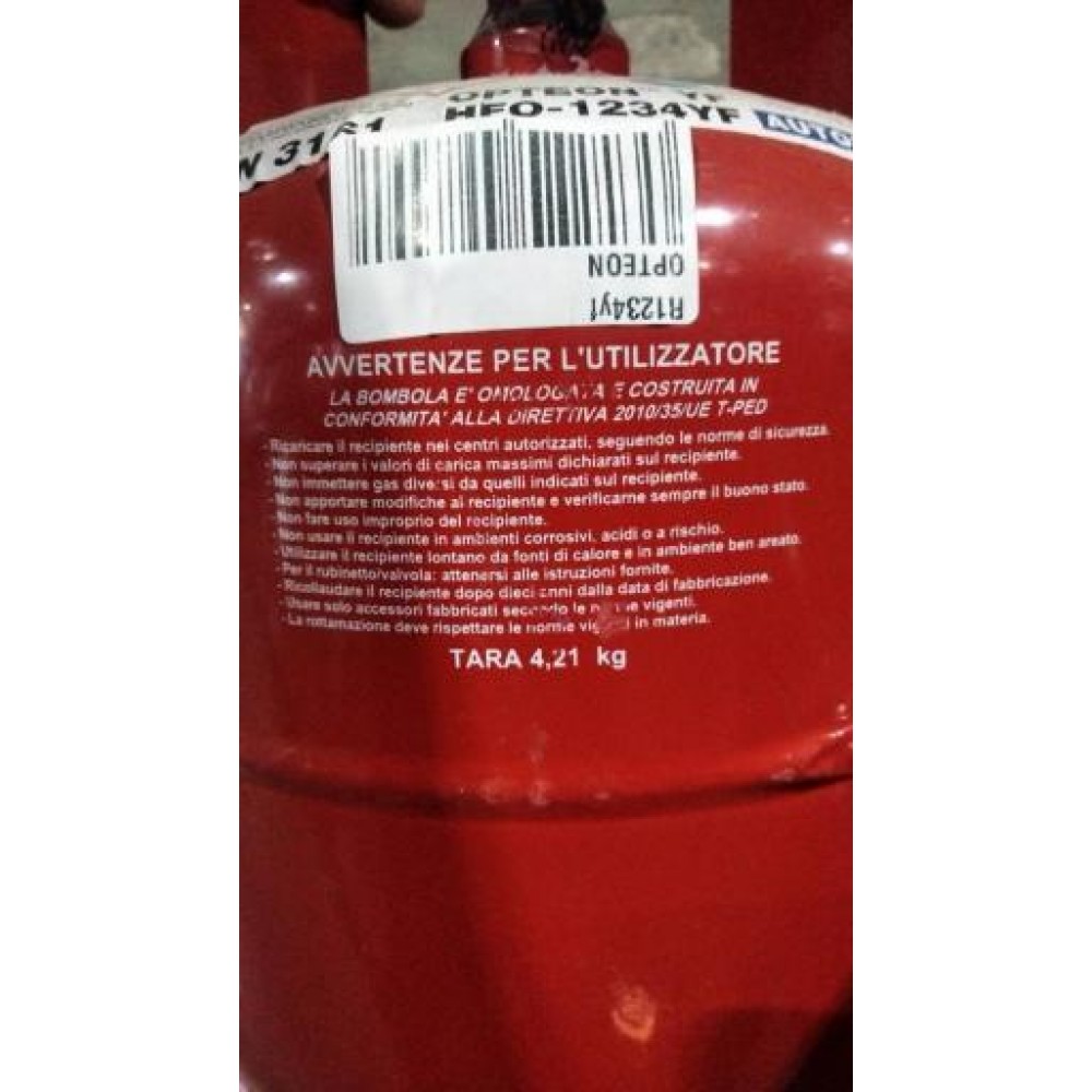 Холодоагент R1234yf  4.6 кг OPTEON (Італія)