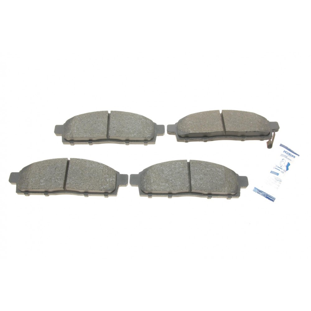 181784 ICER КомплеК т гальмівних колодок, дискове гальмо