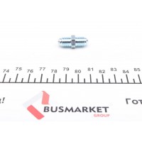 З'єднувач трубки гальмівний (3/8'x24/11x28.0/d=3.2)(папа/папа)