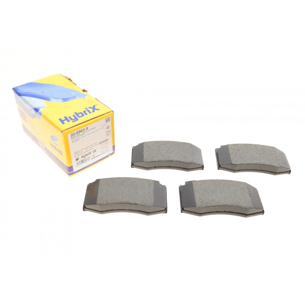 22-0563-5 METELLI Комплект гальмівних колодок дисковий гальм