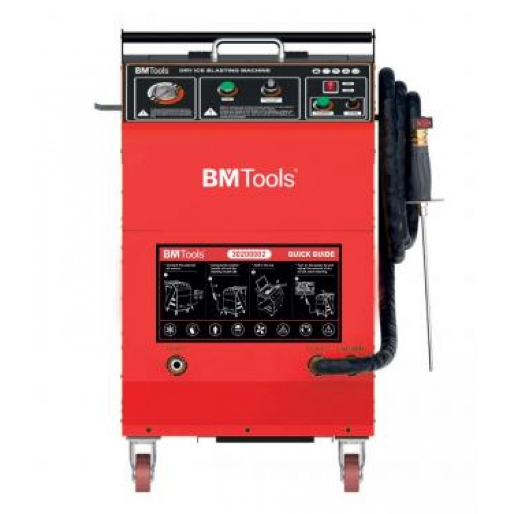 Пристрій для очищення сухим льодом