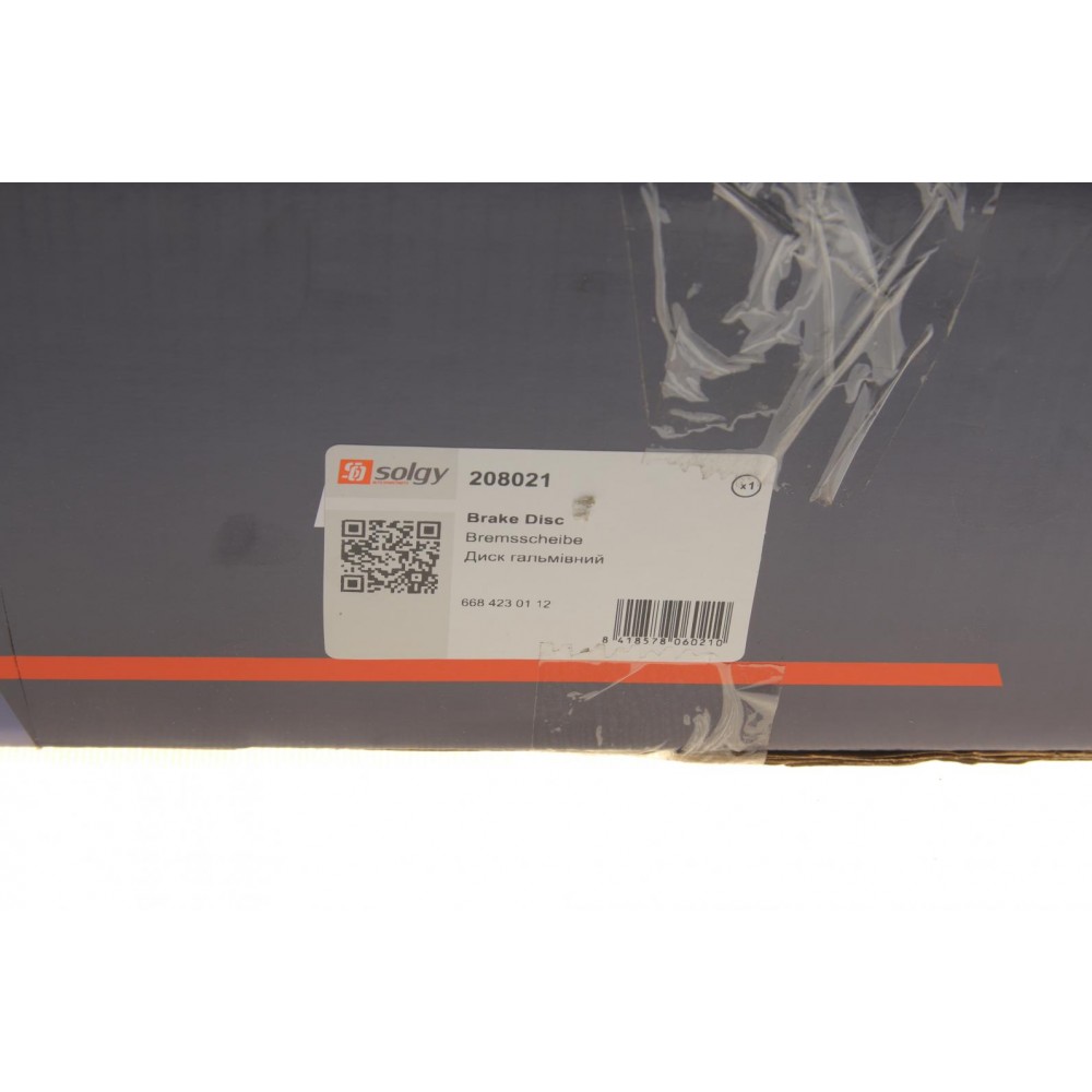 Диск гальмівний (задній) MB Vario (324х30) 17.5