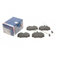 0 986 492 090 BOSCH Комплект гальмівних колодок дисковий гальм