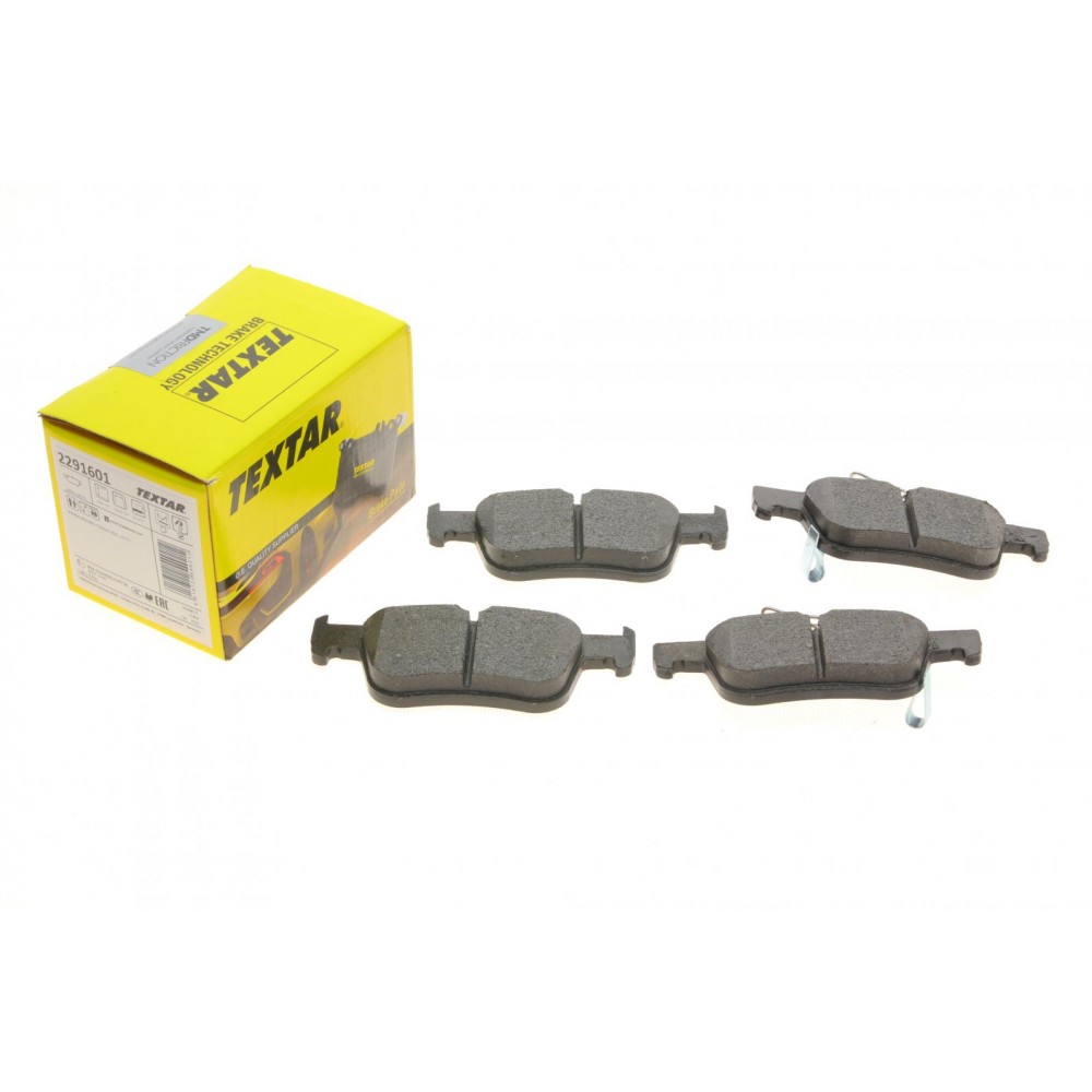 2291601 TEXTAR Комплект гальмівних колодок дисковий гальм