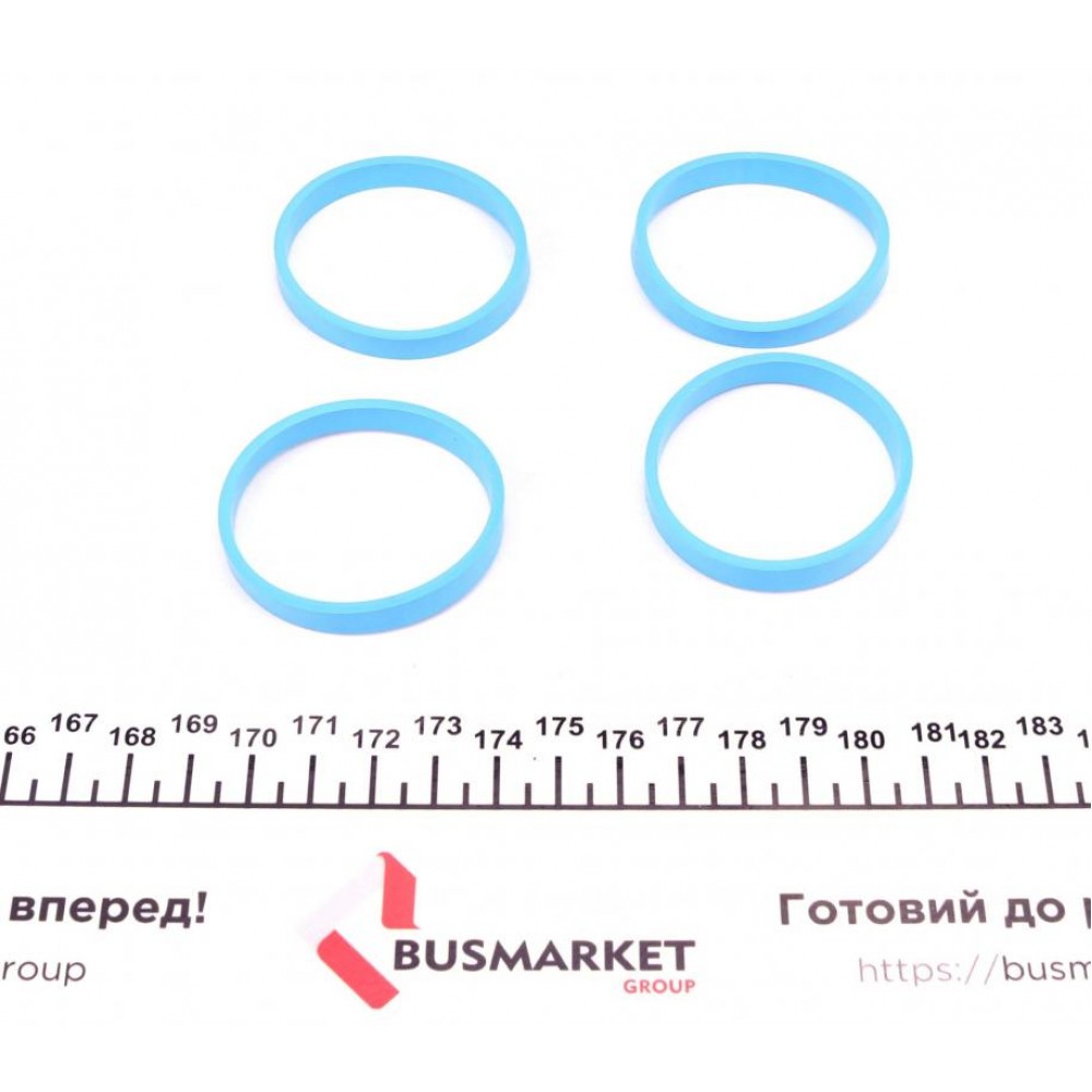 Прокладка колектора впускного Renault Megane 1.4 TCe 09- (к-кт), H4J 700