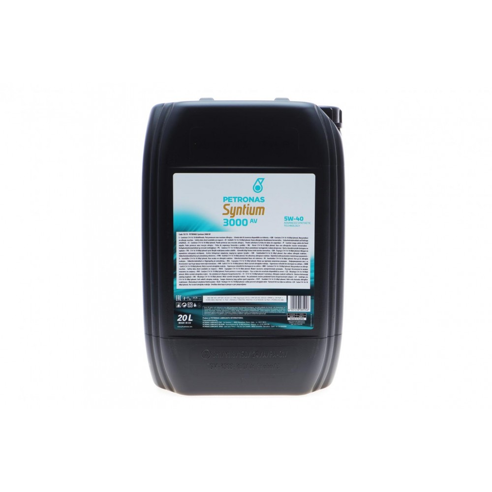 Олива 5W40 SYNTIUM 3000 AV (20L) (VW 505.00/505.01/MB 229.51/RN0700/RN0710) (API SN) (ACEA C3)