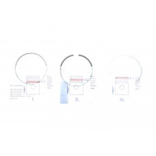 Кільця поршневі BMW 3/5/7/X5 3.0D (M57) (84.0mm/STD) (2.5-2-2)