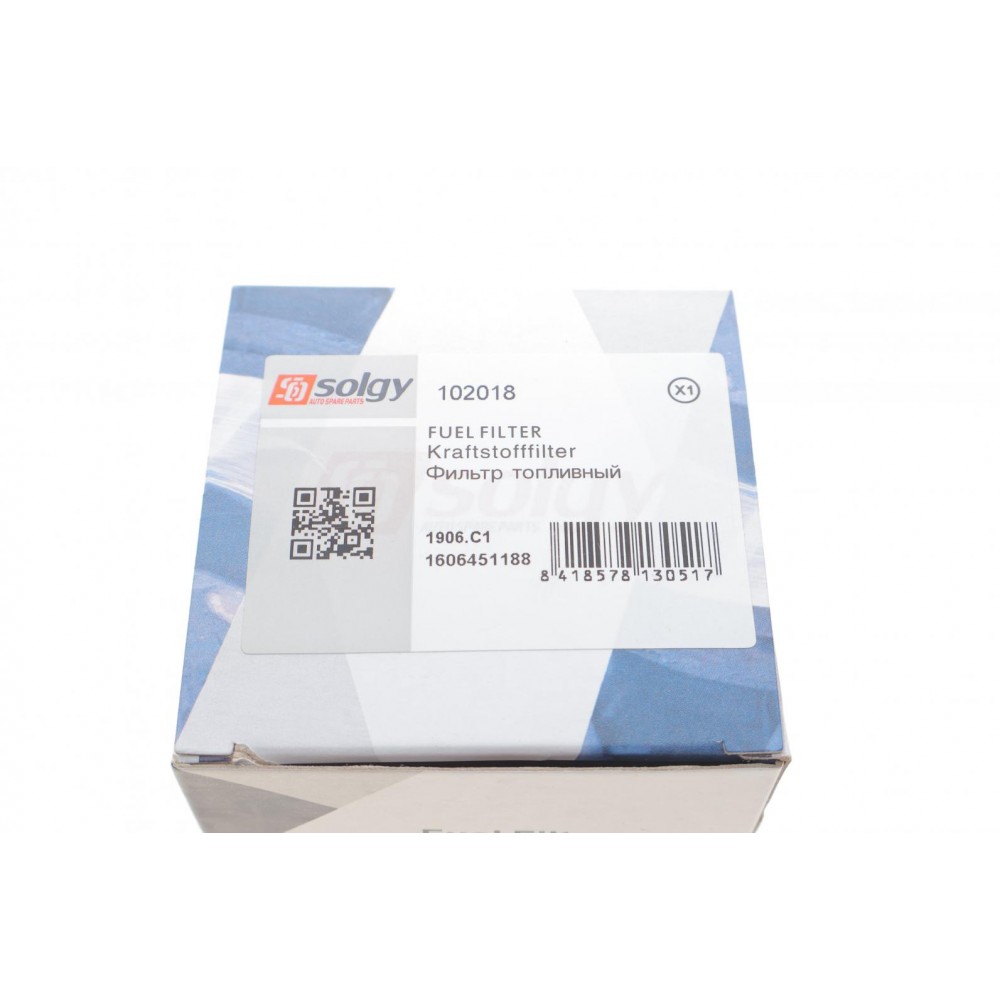 Фільтр паливний Fiat Scudo 1.9TD