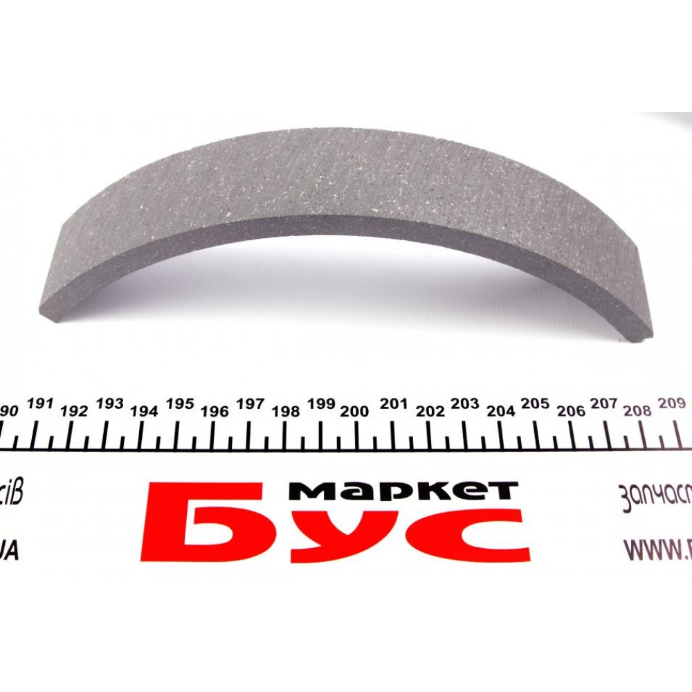 Накладки колодок гальмівних (задніх) MB 207-210D (барабанні)