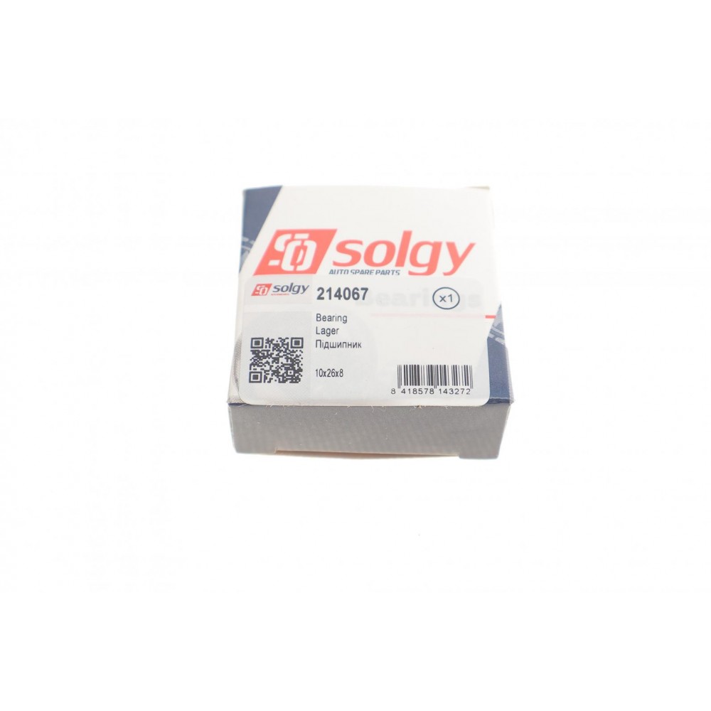 Підшипник генератора (10x26x8)
