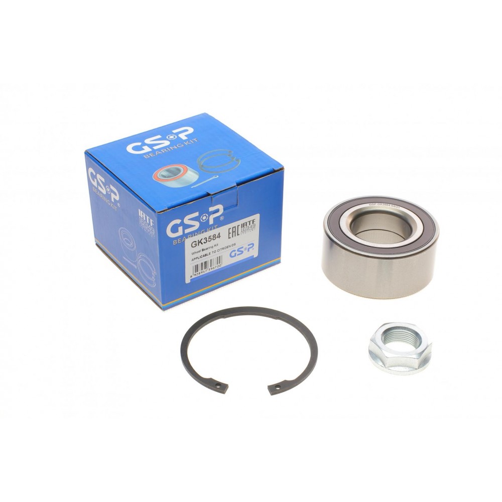 GK3584 GSP Комплект підшипника ступиці колеса