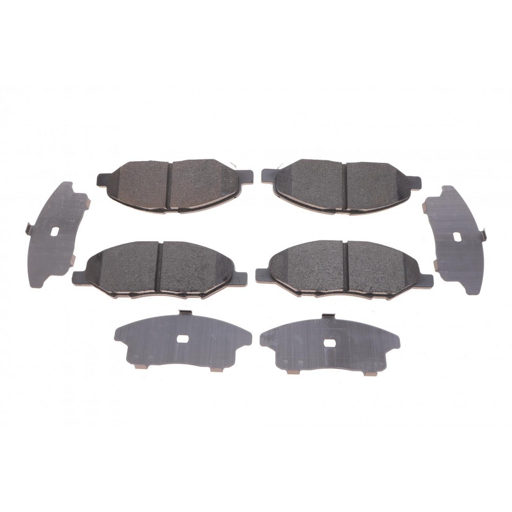 2468201 TEXTAR Комплект гальмівних колодок дисковий гальм