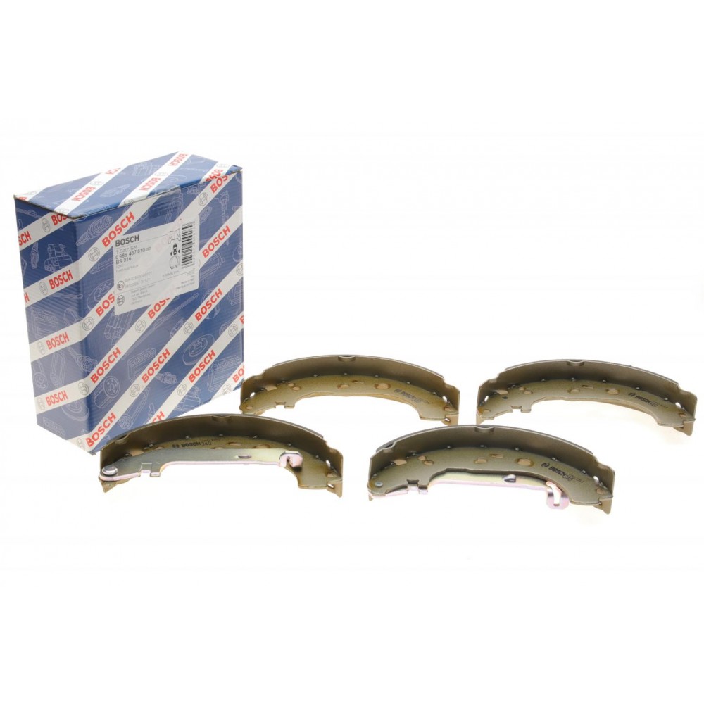 0 986 487 810 BOSCH Комплект гальмівних колодок