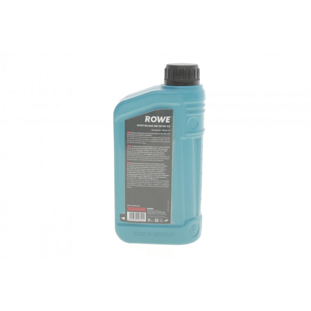 Олива 5W30 HIGHTEC SYNT RS HC-C2 (1L) (PSA B71 2290-2014/Fiat 9.55535-S1) (ACEA C2)