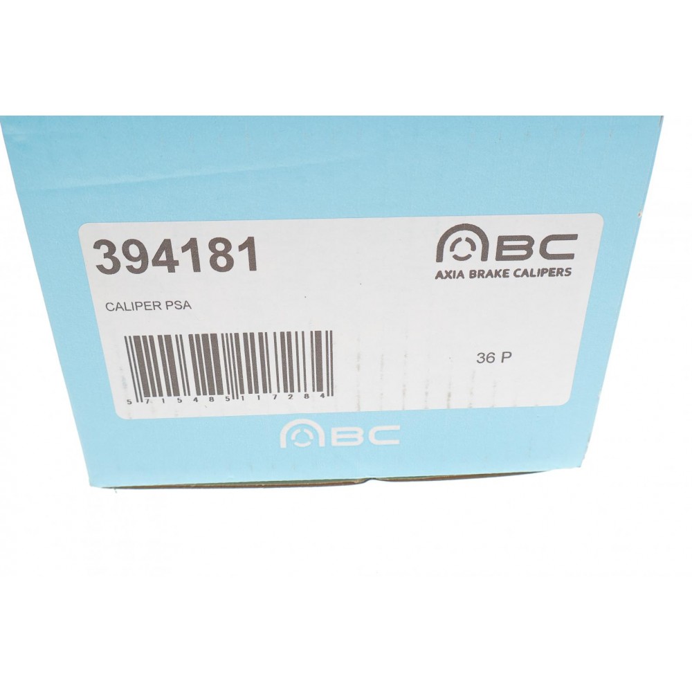 Супорт гальмівний (задній) (R) Citroen Berlingo/Peugeot Partner1.6HDi 08- (d=38mm) (TRW)