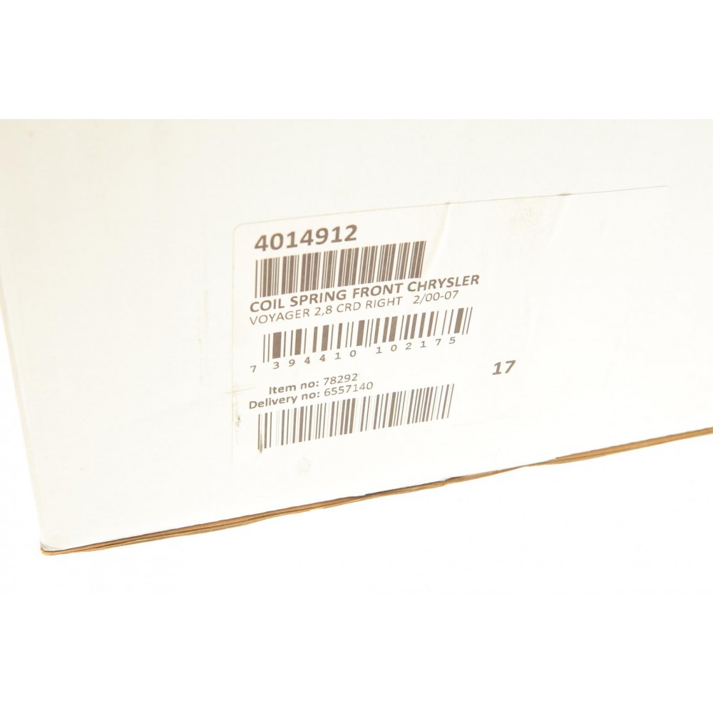 Пружина (передня) Chrysler Voyager IV 2.8CRD 04-08 (вен) (R)