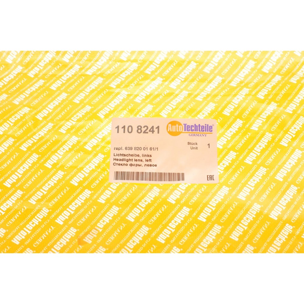 Скло фари MB Vito (W639) 03-09 (L)