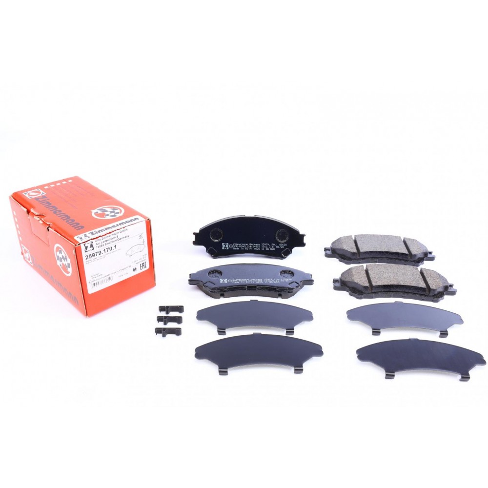 25979.170.1 ZIMMERMANN Комплект гальмівних колодок дисковий гальм