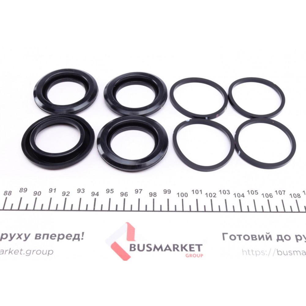 Ремкомплект супорта (переднього) Iveco Daily -99 (d=42mm) (+4 поршня) (Brembo)