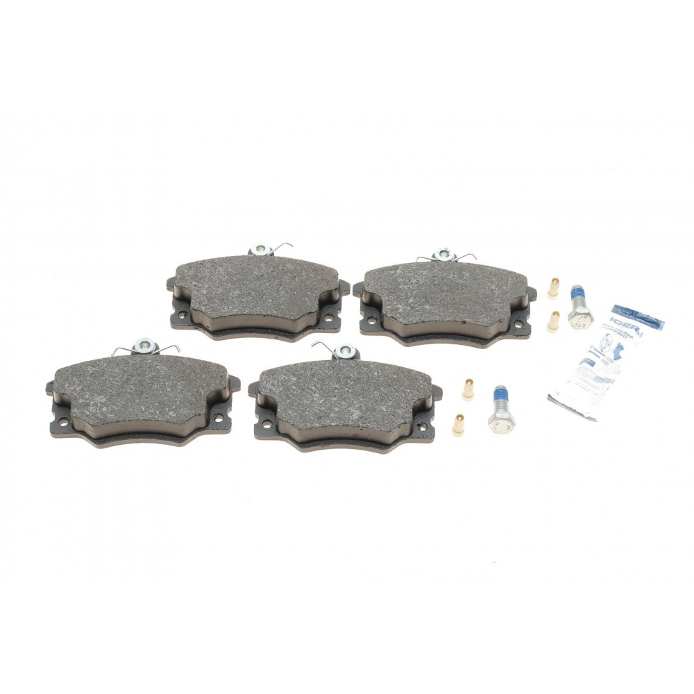 180415-700 ICER Комплект гальмівних колодок дисковий гальм