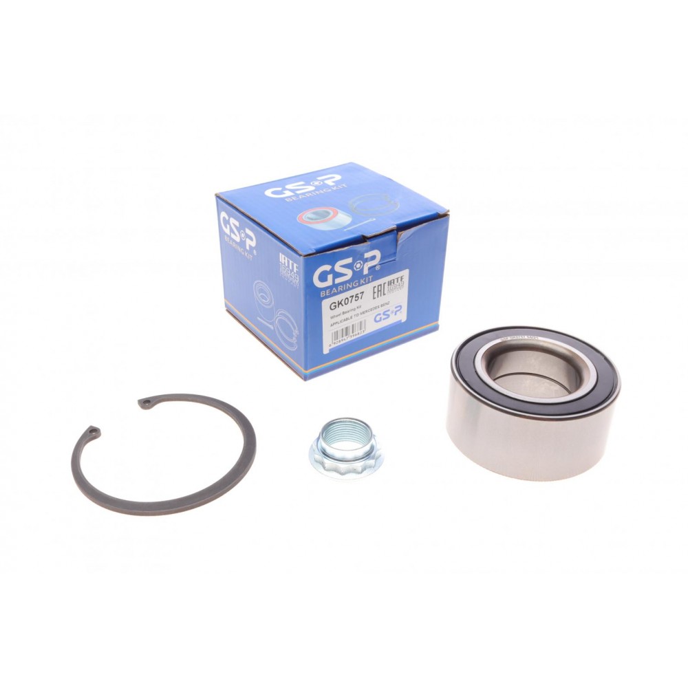 GK0757 GSP Комплект підшипника ступиці колеса