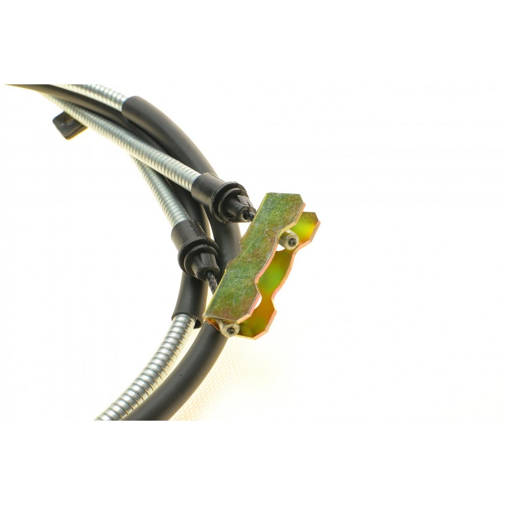 Трос ручника (задній) Ford Connect 02- (-ABS) (низька база) (барабанний гальм)