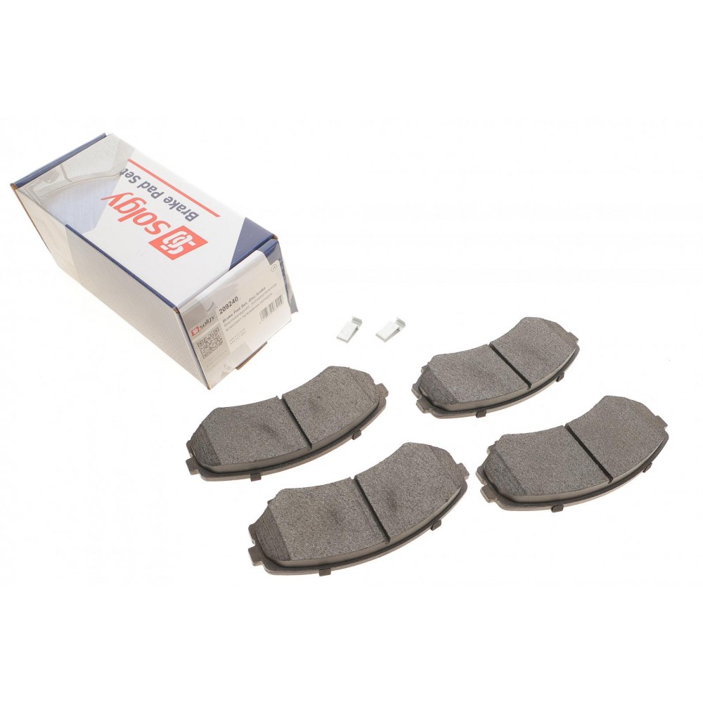 Колодки гальмівні (передні) Mitsubishi Grandis 04-11/Pajero II-IV 90-/Mazda E2000/2200 88-03