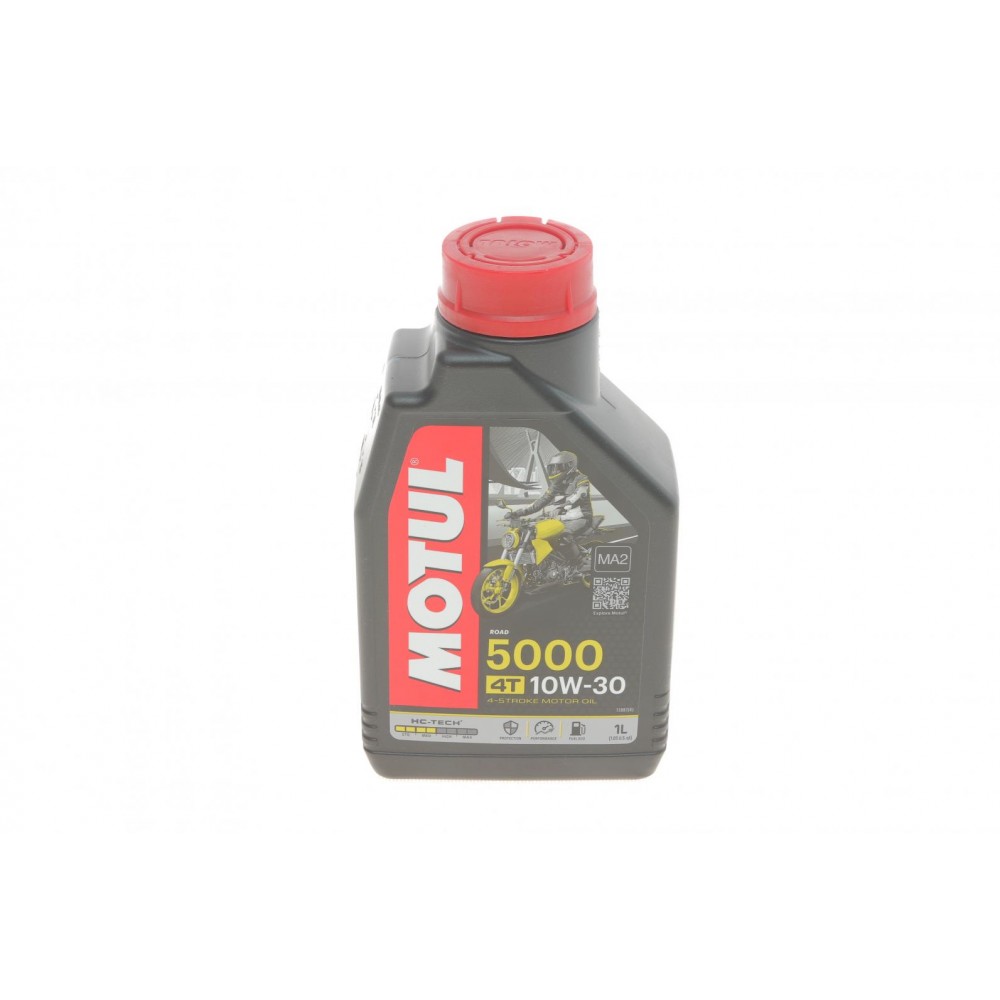 Олива моторне напівсинтетичне MOTUL 5000 4T 10W-30, 1л (837811) (106183) купити в Україні цена