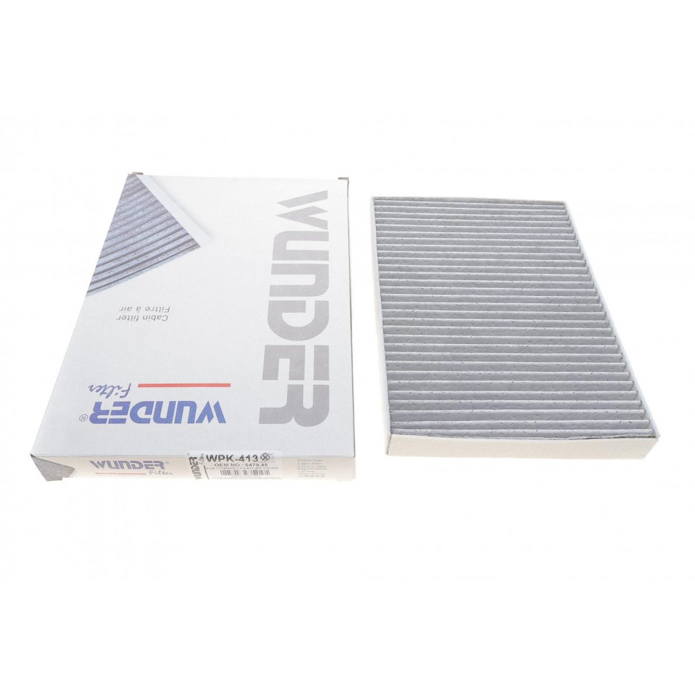 Фільтр салону Citroen C5/Peugeot 407 04- (вугільний)