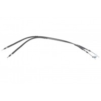 5902607 CAVO Трос ручника Opel Combo 01- (барабанные тормоза) (1235/1040mm) (к-кт)