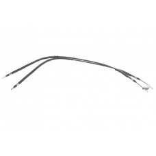 5902607 CAVO Трос ручника Opel Combo 01- (барабанные тормоза) (1235/1040mm) (к-кт)