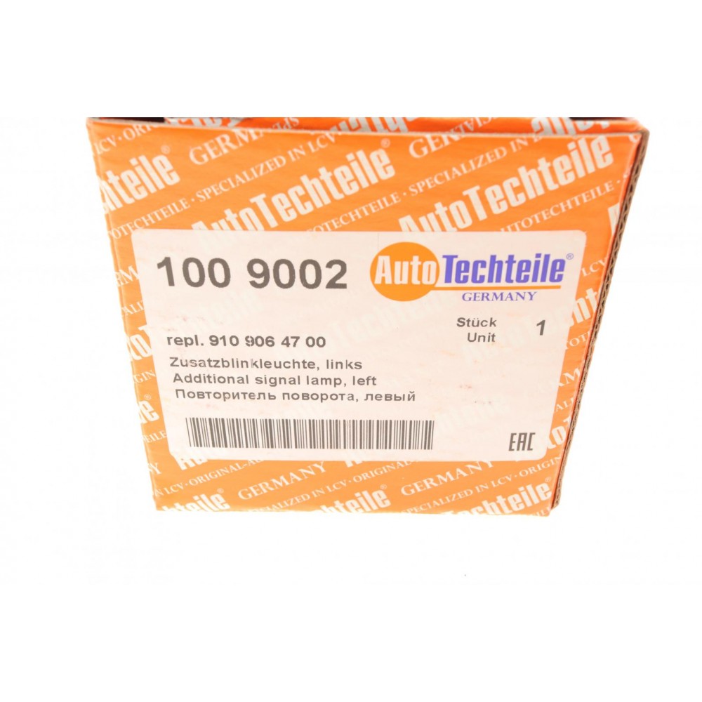 Повторювач повороту на дзеркало MB Sprinter 907 18- (L) (білий)